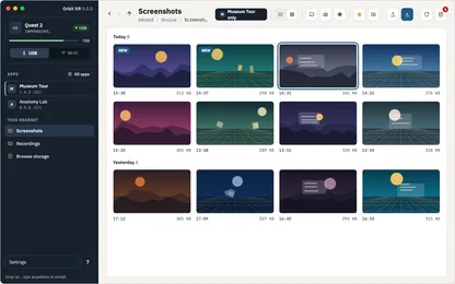 Screenshots and recordings