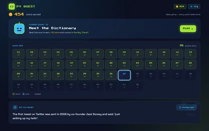 Quest map