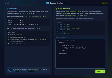 Task with a solution